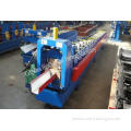 Galvanized Ridge Roofing Gutter Roll Forming Machine 380V 5